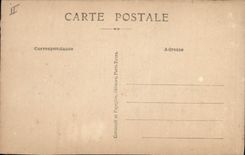 Vintage Postcard Militaria Apotheose of the Victoire General Mangin has the head of the colonial troops