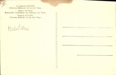 CPA Militaria Le colonel Raynal Defenseur du Fort de Vaux