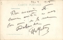 CPA Militaria General Hirschauer Directeur de l'Aeronautique Francaise