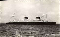 CPM Bateau Paquebot de la Compagnie Generale Transatlantique Liberte 