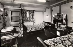 Modern Postcard Boat Steamer Freedom Cabin of 1st External class