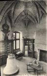 Vintage Postcard Bell Gothic Dreux Room on the 2nd floor of the Town hall