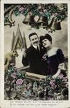 CPA Cloche Gargouille Femme