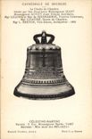 Vintage Postcard Cathedral Bell of Bourges the bell of the Chapter Celestine Martine
