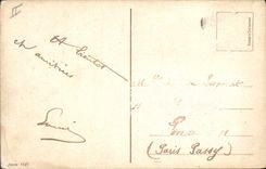 Vintage Postcard Drives out Hunter Hunters Dog Bull