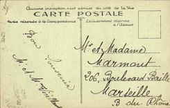 Vintage Postcard Drives out Hunter Our good Prediction peasants of Chien time