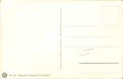 Vintage Postcard Fantasy Illustrator Lane Village