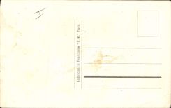 Vintage Postcard Fantasy Illustrator Child Letter-box