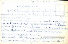 Postal Mary Ditford Chanteuse internacional a Gran Voz