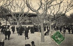 CPA Kiosque de musique Cannes 