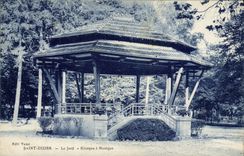 Postal Quiosco tiene música el Jard Santo Dizier