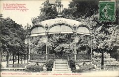 CPA Kiosque de musique La Pepiniere Nancy 