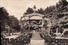 CPA Kiosque de la Pepiniere Nancy 