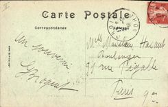 Postal Quiosco Roubaix el parque Barbieux Niños