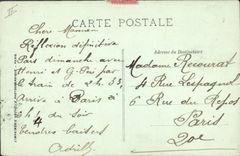 Postal Quiosco Dieppe la plaza del Tribunal de justicia