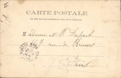 Postal Quiosco de la música Jardín de la Infracción Niort