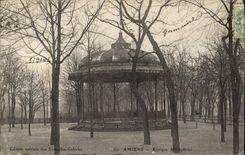 CPA Kiosque Montplaisir Amiens 