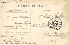 CPA Kiosque Place Marengo Saint Etienne