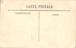 Postal Quiosco el Puerto el Hotel de ciudad y el parque público