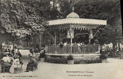 CPA Kiosque de la musique Contrexeville 