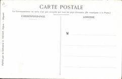 Vintage Postcard Militaria Operations of the Army of East 7 and 8th General body Brugere Surroundings of Dijon Cyle Bicycle