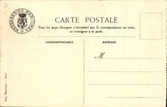 Vintage Postcard Boat Shipping company Leconte de Lisle the smoking-room of the 2nd classes