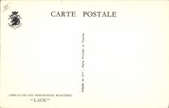 CPA Bateau Compagnie des Messageries Maritimes Laos