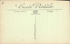 Vintage Postcard Rheims Bell the cathedral bells and remains after the Militaria fire