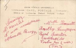 Vintage Postcard Bell Woman Hen