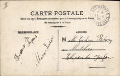 CPA Cloche Enfant Paques 