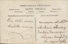 CPA Cloche Ange Paques