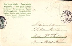 Vintage Postcard Fantasy Flowers Chicks Easter Egg