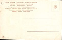 Vintage Postcard Drives out Hunter Rifle