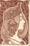 CPA Fantaisie Illustrateur Femme 