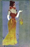 CPA Fantaisie Illustrateur Femme 