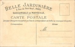 Vintage Postcard Fantasy Illustrator Children the Beautiful Flower stand Paris Street of the New Bridge children's dances the pipe cleaner