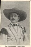 Vintage Postcard the Tarentino commander