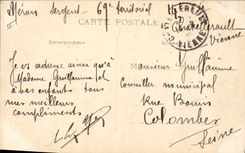 CPA Kiosque a musique Boulevard Blossac Chatellerault