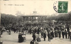 CPA Kiosque Angers Musique au Mail 