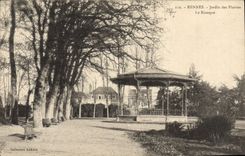 CPA Kiosque Jardin des plantes Rennes 