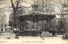 CPA Kiosque de la musique Troyes 