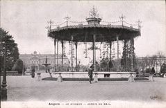 CPA Kiosque Angers Le kiosque Jardin du Mail 