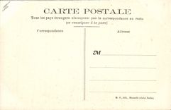 Vintage Postcard Kiosque of has music Malgache Marseilles Exposition colonial 1906