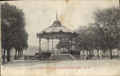 CPA Kiosque du Champ de Mars Valence 