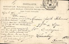 Vintage Postcard Dogs Dog Woman Angel