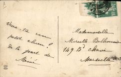 Vintage Postcard Dogs of the Pyrenees a 8 Dog days range