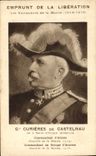 CPA Militaria Emprunt de la Liberation Gal Curieres de Castelnau 