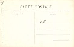 Postal Militaria Belfort el coronel Denfert en su despacho