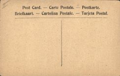 Vintage Postcard Militaria general Franchet d' Esperey Ordering in chief the Allied Armies in the East