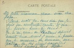 Vintage Postcard Militaria the Festivals of the Victoire has Paris July 14th, 1919 the procession General Gouraud